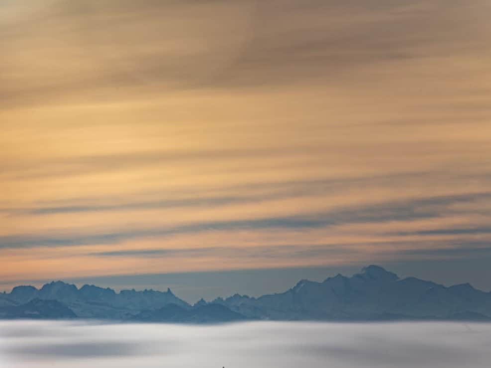 Mer de Brouillard depuis le Jura