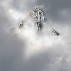 Dent-Blanche dans les nuages par Philippe Jaccard