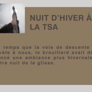 Nuit d'Hiver à la Tsa par Philippe Jaccard