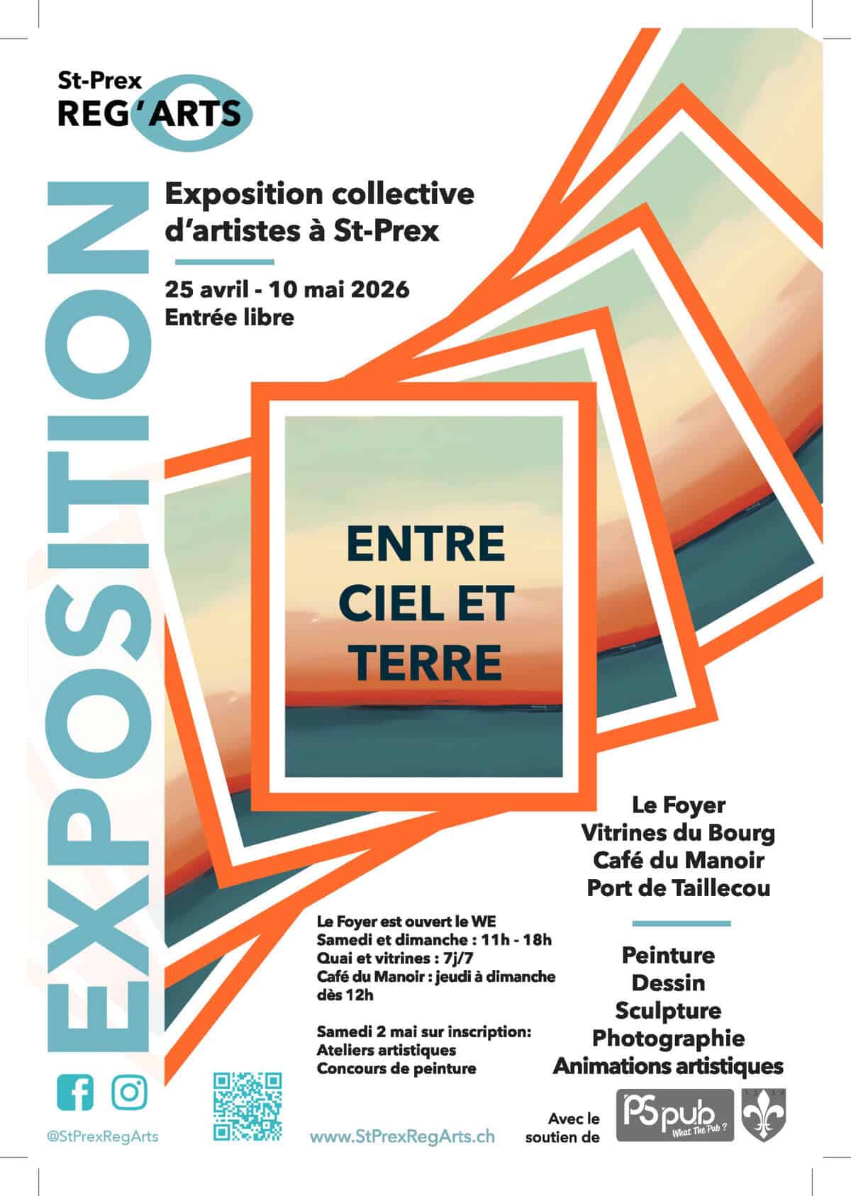 Exposition Philippe Jaccard St-Prex 2026